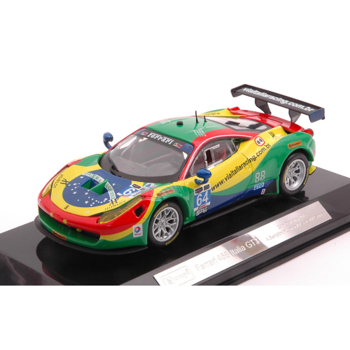 FERRARI 458 ITALIA GT3 TEAM SCUDERIA CORSA N.64 24h DAYTONA 2015 1:43 Burago Auto Competizione Modellino