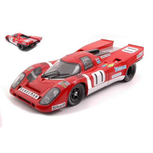 PORSCHE 917 K N.59 3rd MAGNY COURS 1970 D.PIPER 1:18 Norev Auto Competizione Modellino