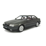 ALFA ROMEO 164 3.0 V6 Q4 1993 METALLIC GREY 1:18 Laudo Racing Auto Stradali Modellino