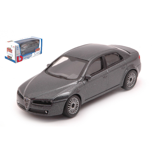 ALFA ROMEO 159 2004 SILVERGUN 1:43 Burago Auto Stradali Modellino