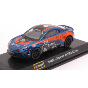 ALPINE A110 CUP N.73 ALPINE CUP 2020 1:43 Burago Auto Competizione Modellino