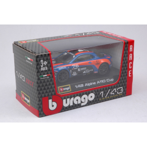 ALPINE A110 CUP N.73 ALPINE CUP 2020 1:43 Burago Auto Competizione Modellino