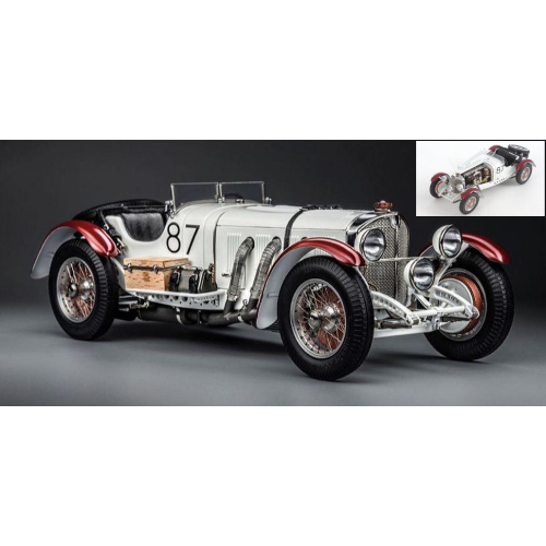MERCEDES SSKL N.87 WINNER MILLE MIGLIA 1931 RUDOLF CARACCIOLA 1:18 CMC Auto Competizione Modellino