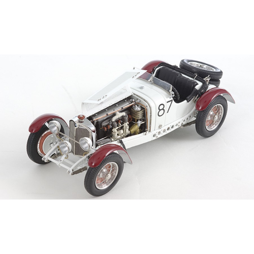 MERCEDES SSKL N.87 WINNER MILLE MIGLIA 1931 RUDOLF CARACCIOLA 1:18 CMC Auto Competizione Modellino