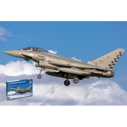 EF-2000 TYPHOON SINGLE SEATER KIT 1:72 Italeri Kit Aerei Modellino