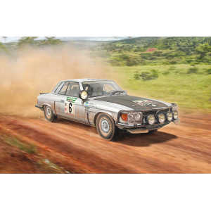 MERCEDES 450 SLC RALLY BANDAMA 1979 KIT 1:24 Italeri Kit Auto Modellino