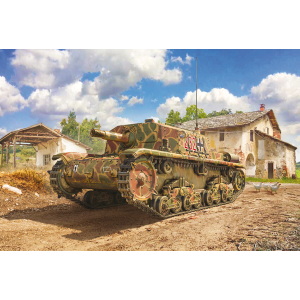SEMOVENTE M42 DA 75/18 mm KIT 1:35 Italeri Kit Mezzi Militari Modellino