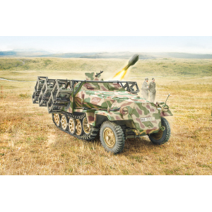 SD.KFZ.251/1 STUKA ZU FUSS KIT 1:72 Italeri Kit Mezzi Militari Modellino