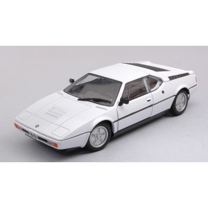 BMW M1 1987 WHITE 1:24 Welly Auto Stradali Modellino
