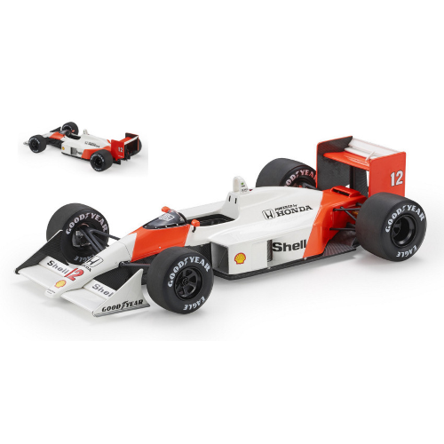 MCLAREN F1 MP4/4 HONDA N.12 AYRTON SENNA W.C.1988 WITH DECALS 1:18 Gp Replicas Formula 1 Modellino