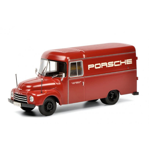 OPEL BLITZ 1,75 t 1952 PORSCHE 1:18 Schuco Veicoli Commerciali Modellino
