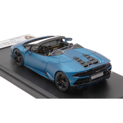 LAMBORGHINI HURACAN EVO RWD SPYDER 2019 BLUE MEHIT 1:43 Looksmart Auto Stradali Modellino