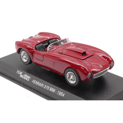 FERRARI 375 MM 1954 BORDEAUX 1:43 Top Model Auto Stradali Modellino