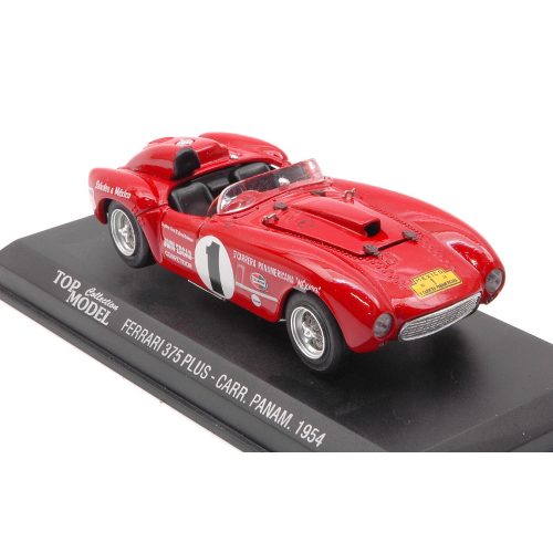 FERRARI 375 PLUS N.1 CARRERA PANAMERICA1954 MCAFEE-ROBINSON (FATAL ACCIDENT) 1:43 Top Model Auto Competizione Modellino