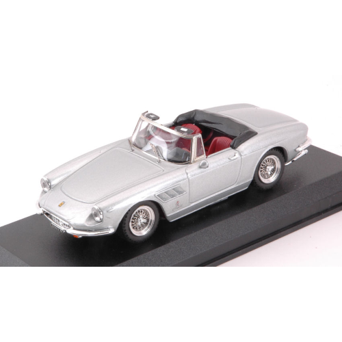 FERRARI 330 GT SPIDER 1966 GREY 1:43 Best Model Auto Stradali Modellino