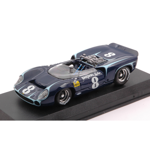 LOLA T 70 SPYDER N.8 5th WATKINS GLEN 1966 J.GRANT 1:43 Best Model Auto Competizione Modellino