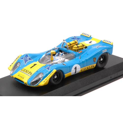 PORSCHE 908/2 N.1 WINNER 6H JARAMA 1970 ALEX SOLER ROIG-NEUHAUS 1:43 Best Model Auto Competizione Modellino