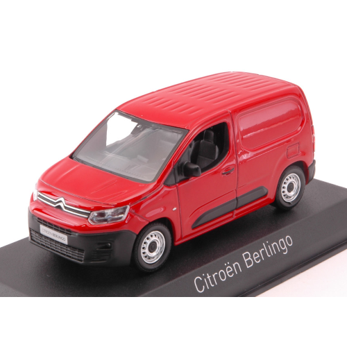 CITROEN BERLINGO VAN 2018 RED 1:43 Norev Auto Stradali Modellino