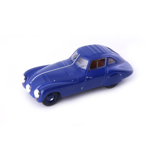 BMW 328 STROMLINIE-VERSUCHSWAGEN 1937 BLUE 1:43 Autocult Auto d'Epoca Modellino