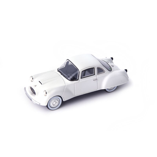 CITROEN 2CV DF COUPE 1956 WHITE 1:43 Avenue43 Auto Stradali Modellino