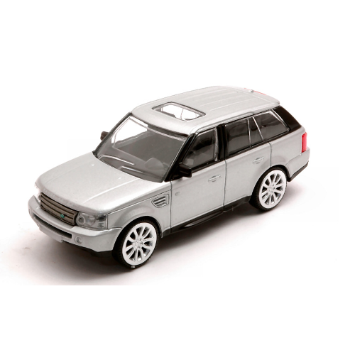 RANGE ROVER SPORT 2006 SILVER 1:43 Rastar Auto Stradali Modellino