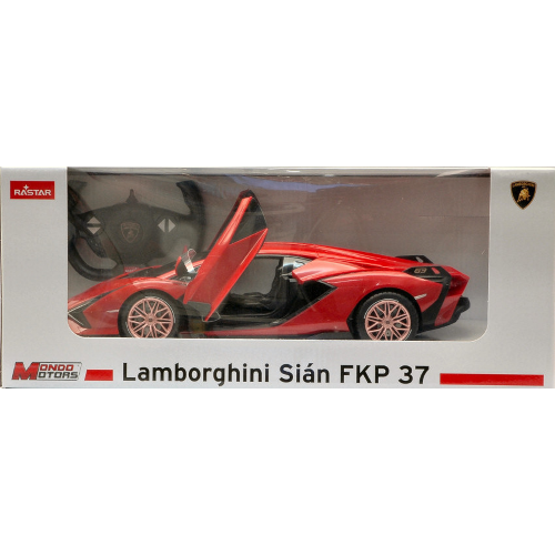 LAMBORGHINI SIAN RED RADIOCOMANDO 1:14 Mondo Motors Radiocomando Modellino