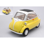 BMW ISETTA 250 1955 YELLOW/WHITE 1:18 Welly Auto Stradali Modellino