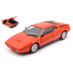 BMW M1 1987 ORANGE 1:24 Welly Auto Stradali Modellino