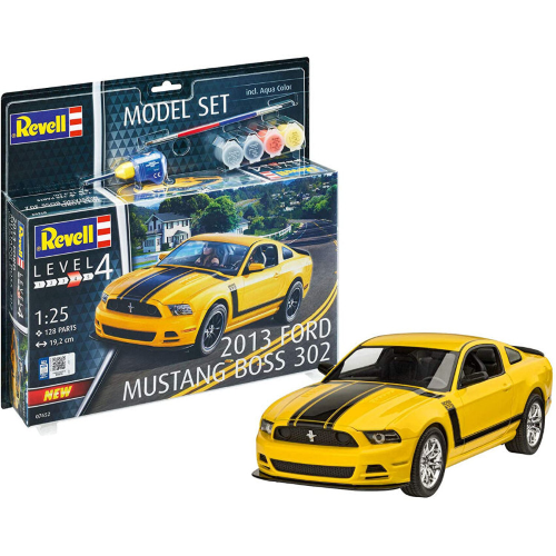FORD MUSTANG BOSS 302 MODEL SET KIT 1:25 Revell Kit Auto Modellino