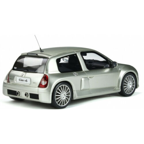 RENAULT CLIO SPORT V6 PHASE 2 2003 SILVER 1:18 Ottomobile Auto Stradali Modellino