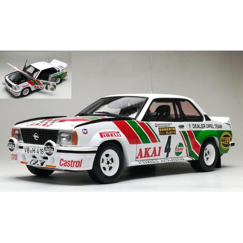 OPEL ASCONA B 400 N.4 SACHS WINTER RALLY 1981 KRISTIANSEN-HARTIGSEN 1:18 SunStar Auto Rally Modellino