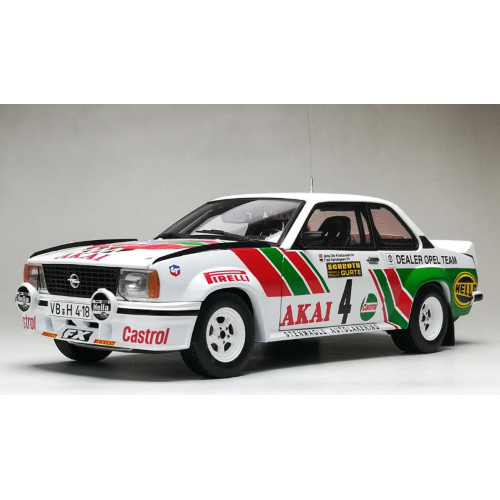 OPEL ASCONA B 400 N.4 SACHS WINTER RALLY 1981 KRISTIANSEN-HARTIGSEN 1:18 SunStar Auto Rally Modellino