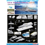 U.S.S.GABRIELLE GIFFORDS LCS-10 W/NSM KIT 1:700 Dragon Kit Navi Die Cast Modellino