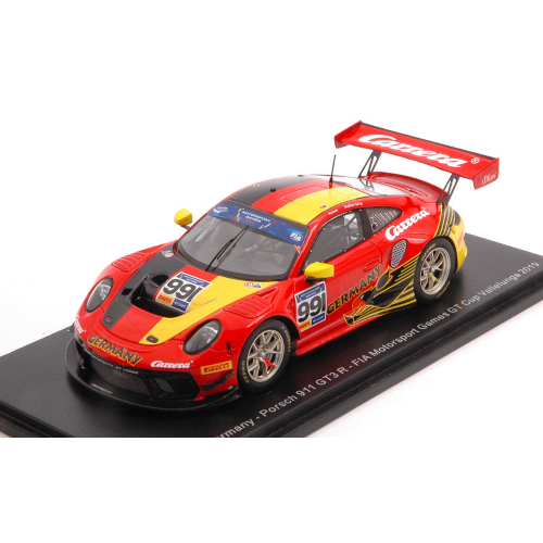 PORSCHE 911 GT3 R N.991 WINNER RACE 1 VALLELUNGA 2019 S.GORIG-A.RENAUER 1:43 Spark Model Auto Competizione Modellino