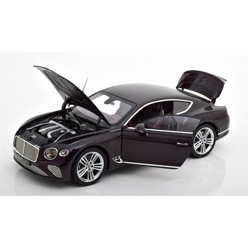 BENTLEY CONTINENTAL GT 2018 DAMSON METALLIC 1:18 Norev Auto Stradali Modellino