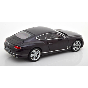 BENTLEY CONTINENTAL GT 2018 DAMSON METALLIC 1:18 Norev Auto Stradali Modellino