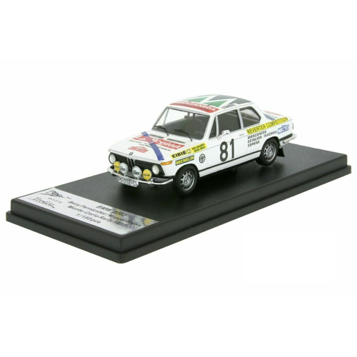BMW 2002 N.81 MONTE CARLO RALLY 1977 FERNANDEZ-BRASA 1:43 Trofeu Auto Rally Modellino