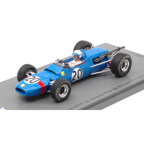 MATRA MS5 N.20 3e GP DE ROUEN F2 1967 JO SCHLESSER 1:43 Spark Model Auto Competizione Modellino