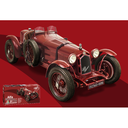 ALFA ROMEO 8C/2300 1931-1933 KIT 1:12 Italeri Kit Auto Die Cast Modellino