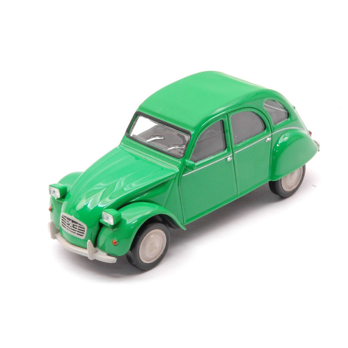 CITROEN 2 CV 6 CLUB 1979 BAMBOO GREEN 1:43 Norev Auto Stradali Modellino