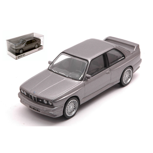 BMW M3 1986 SILVER 1:43 Norev Auto Stradali Modellino