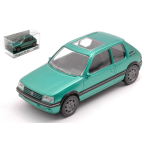 PEUGEOT 205 GTI 1992 GREEN METALLIC 1:43 Norev Auto Stradali Modellino