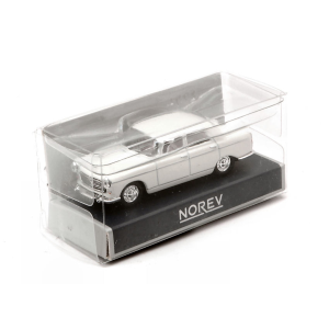 PEUGEOT 404 1968 COUCHEVEL WHITE 1:87 Norev Auto Stradali Modellino