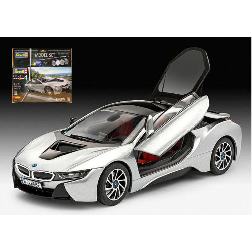 MODEL SET BMW i8 KIT 1:24 Revell Kit Auto Modellino