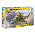 MIL-Mi 24 V/VP KIT 1:48 Zvezda Kit Elicotteri Die Cast Modellino