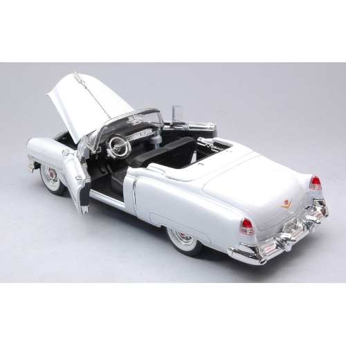 CADILLAC ELDORADO 1953 OPEN WHITE 1:24-27 Welly Auto Stradali Modellino