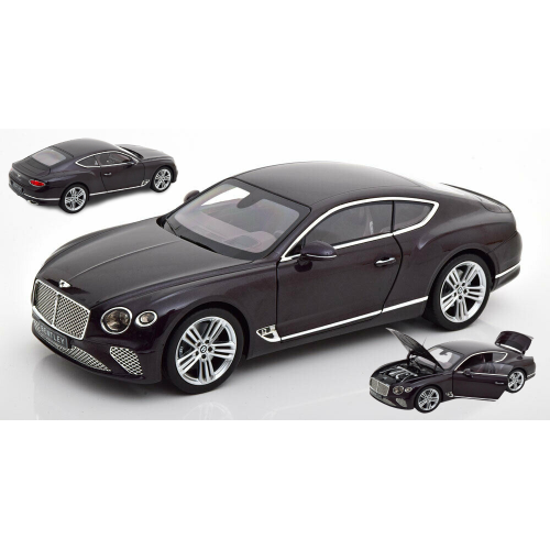BENTLEY CONTINENTAL GT 2018 DAMSON METALLIC 1:18 Norev Auto Stradali Modellino
