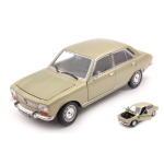 PEUGEOT 504 1975 METALLIC LIGHT GREEN 1:24 Welly Auto Stradali Modellino