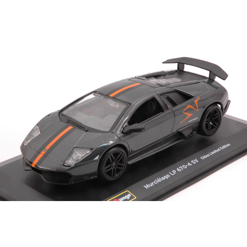 LAMBORGHINI MURCIELAGO LP670-4 SV 2011 CHINA LIMITED EDITION 1:32 Burago Auto Stradali Modellino