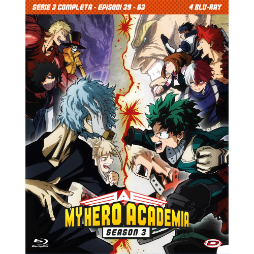 My Hero Academia - Stagione 03 The Complete Series (Eps. 39-63) (4 Blu-Ray)